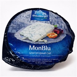 Сыр с голубой благородной плесенью ТМ Mon Blu 50% 2,5 кг НФ-00001443